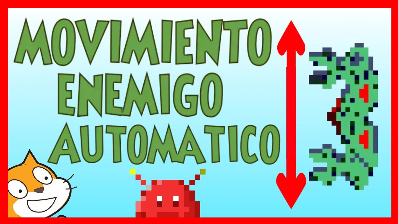 programa MOVIMIENTO AUTOMÁTICO del enemigo en SCRATCH