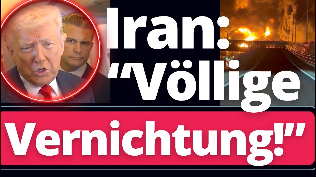 Iran-Krieg gerät außer Kontrolle: Trump weitet Kriegsziel aus! IRAN setzt Schläfer ein!
