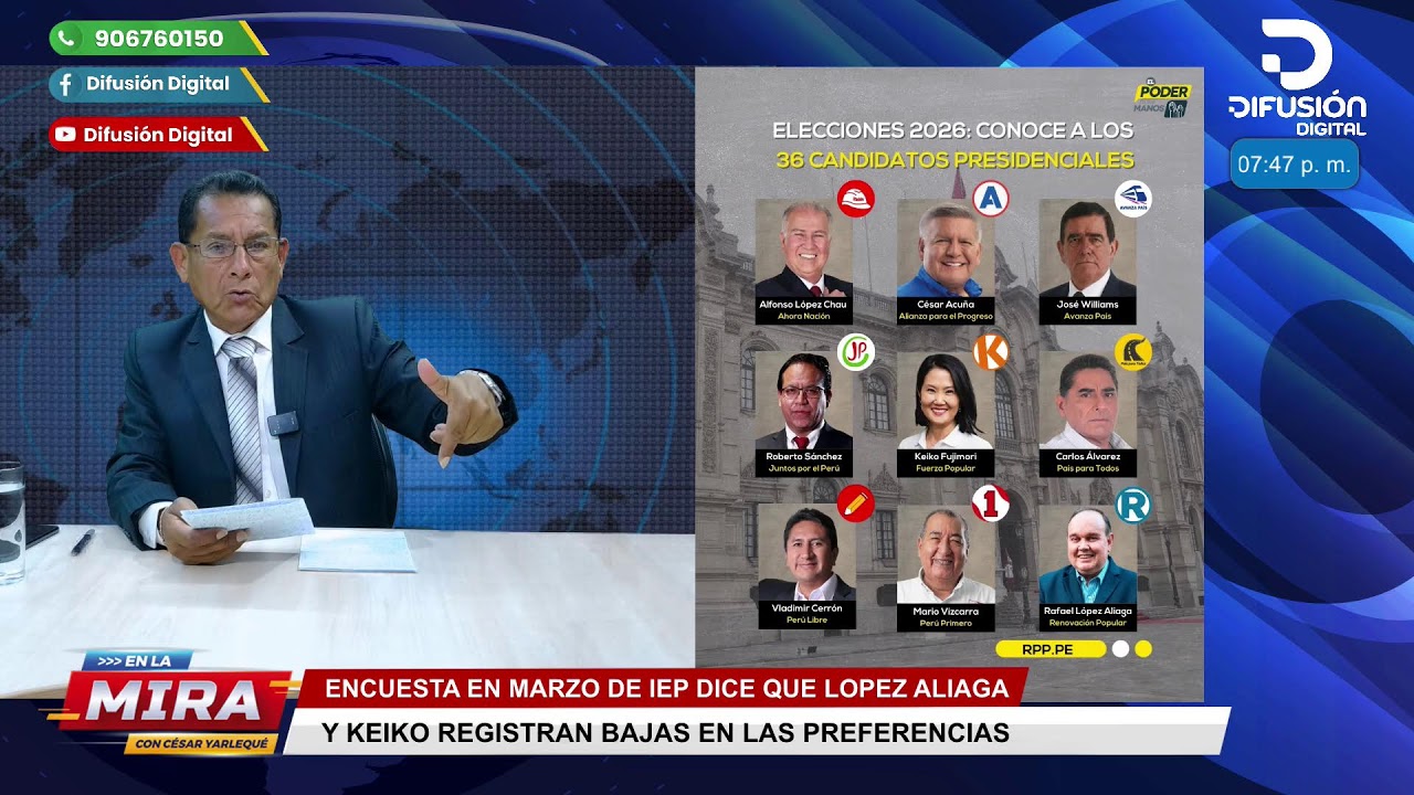 EN LA MIRA 13-03-2026
