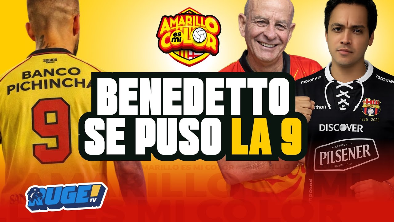 EN VIVO 🔴 EN #AMARILLOesmiCOLOR 🟡 BENEDETTO SE PUSO LA 9