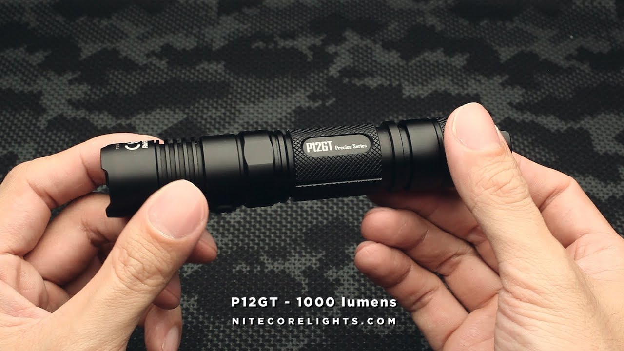 Nitecore P12GT - 1000 lumens Demo