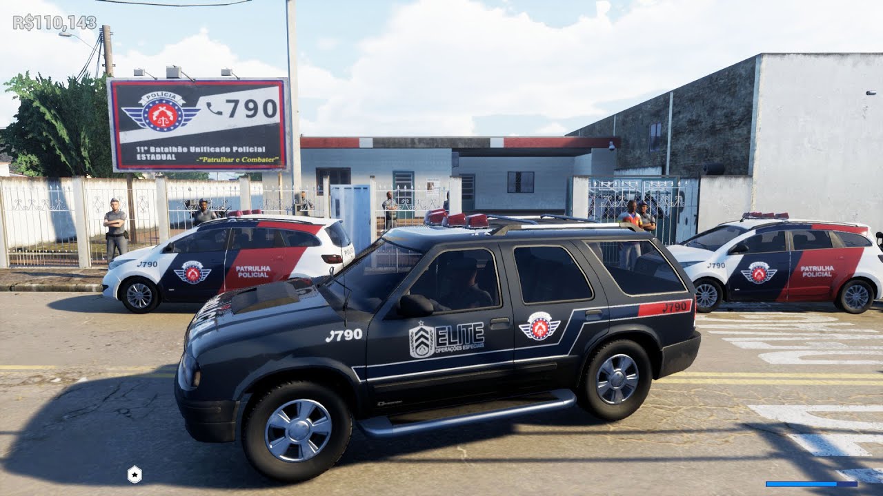 POLICIAL BALEADO em SERVI&Ccedil;O - 171 GAMEPLAY POLICIAL