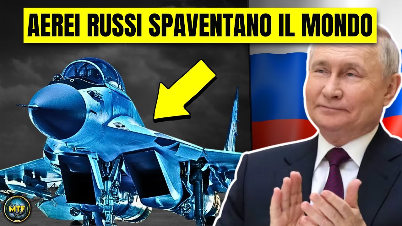 Russia – Le 10 aerei più potenti della Forza Aerea Russa!