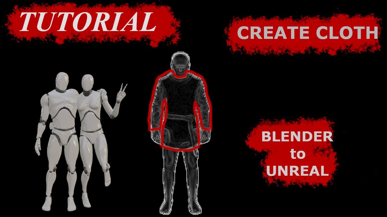 UE4 Skeleton Add Cloth / Добавляем одежду персонажу