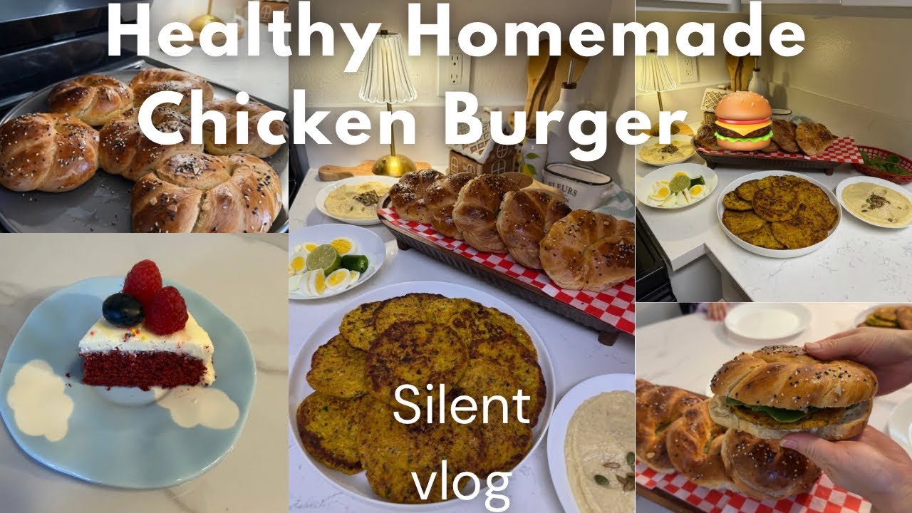 Simple Joys of Family Life | Homemade Chicken Burger Recipe 🍔 | Birthday Celebration 🎉 