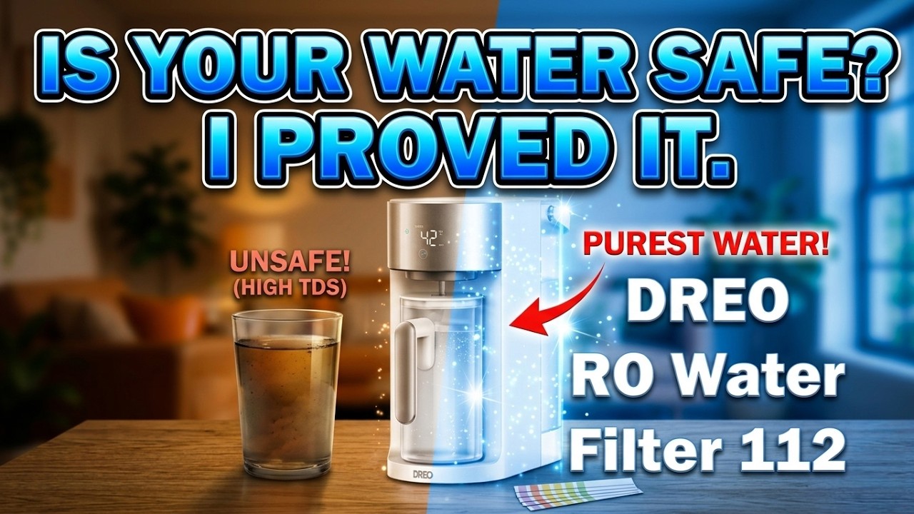 DREO RO Water Filter 112 Review &ndash; Pure Water Without Installation?