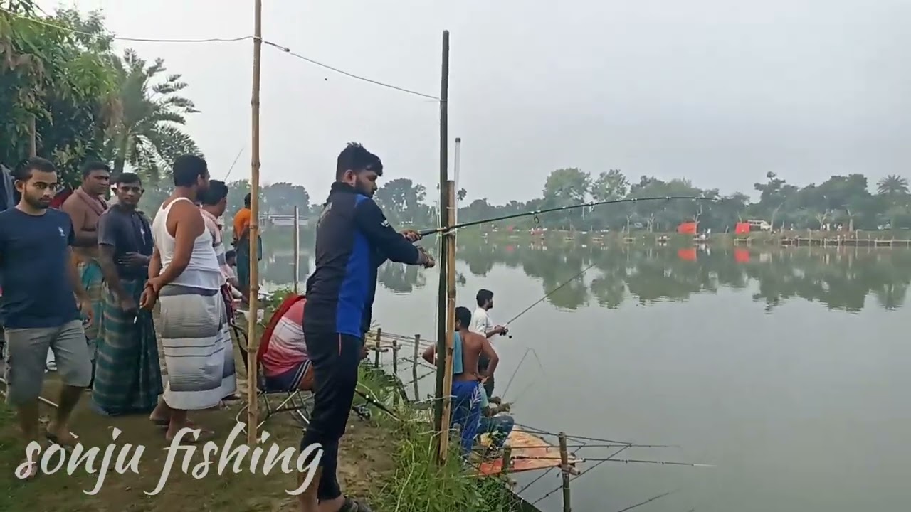 ৬৫ হাজার টাকা টিকিট ফিশিং উৎসবে শিকারীদের বিগ বিগ সাই মাছ শিকার 