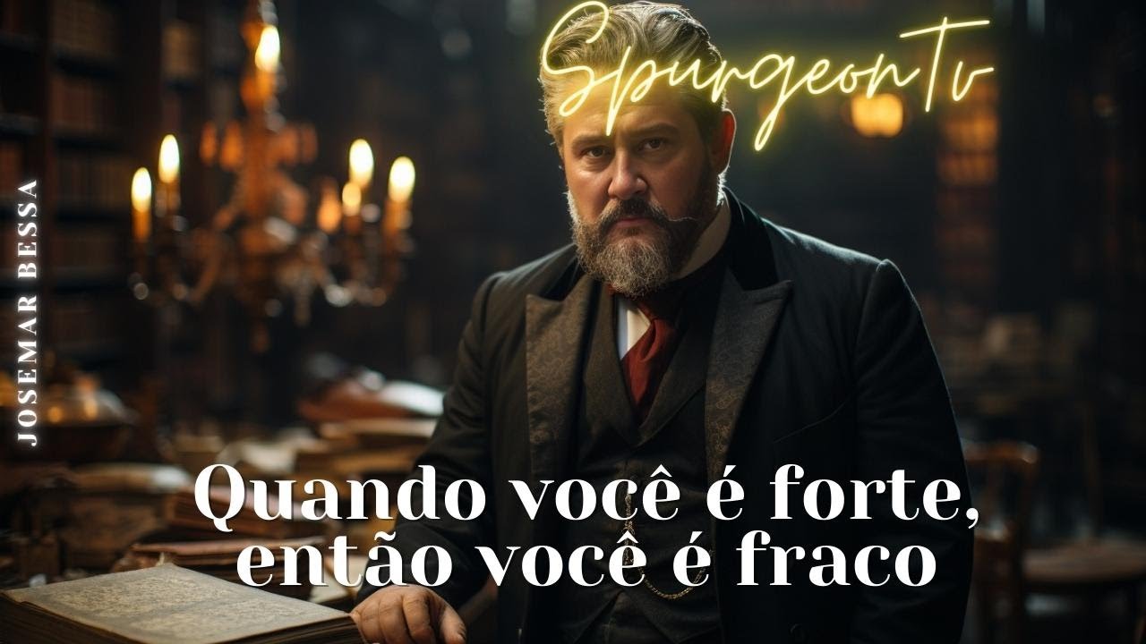 Quando você é forte, então você é fraco  | C. H. Spurgeon (1834 -1892 ) @Josemar Bessa