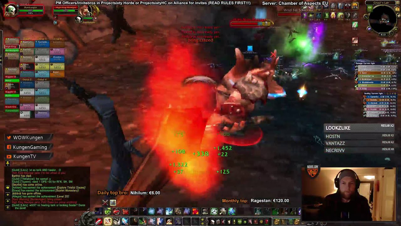 Project Seventy vs High King Maulgar (FIRST KILL)