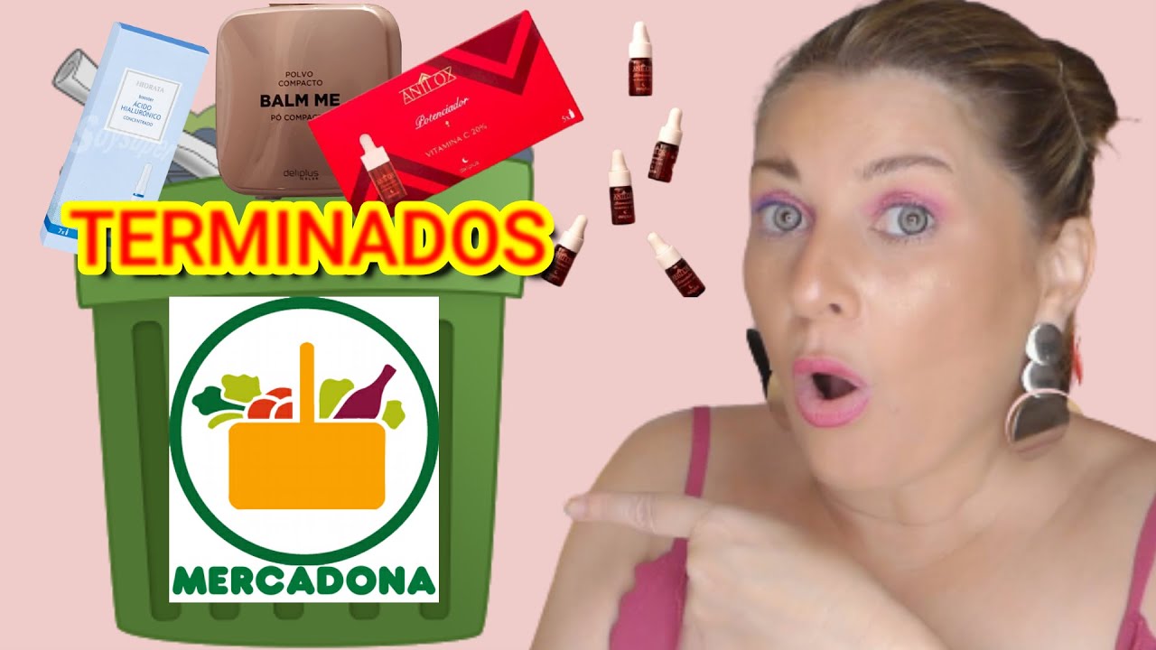 MUCHOS PRODUCTOS TERMINADOS 80% MERCADONA