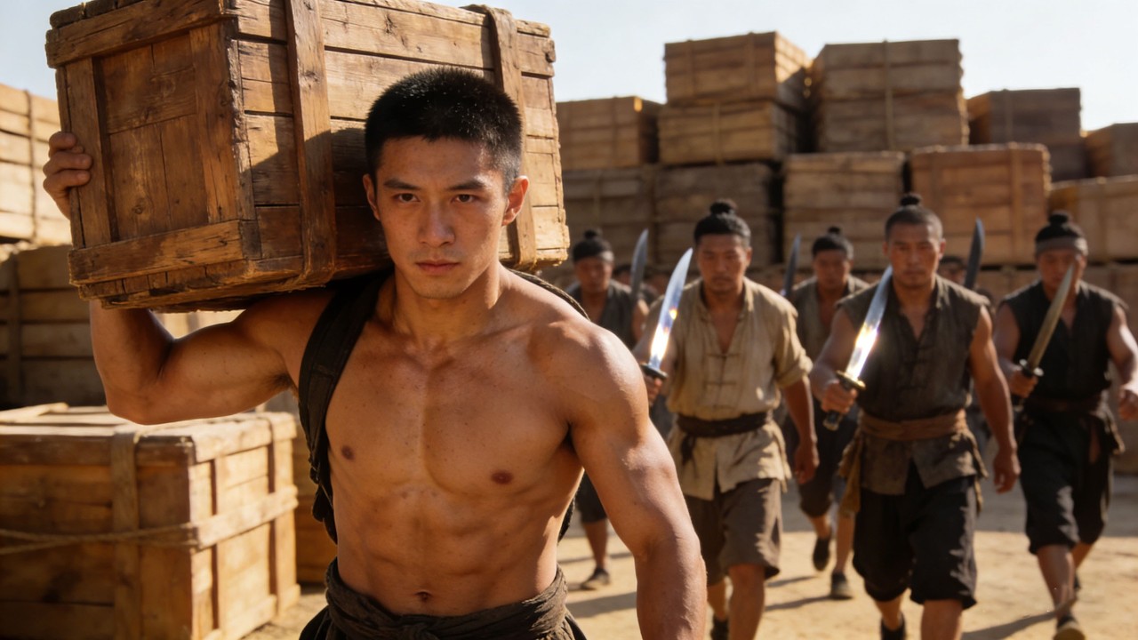 功夫電影！搬運工是深藏不露的功夫高手！ 💥 #中国电视剧 #KungFu #Martial #功夫