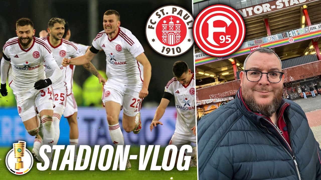ELFMETER DRAMA ⚽ | ST. PAULI vs. FORTUNA DÜSSELDORF StadionVlog 🔥 | DFB POKAL Viertelfinale