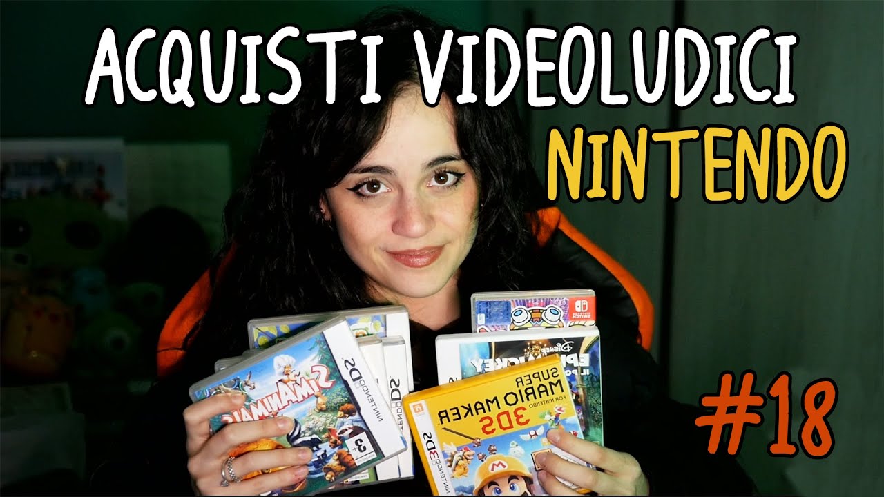 Video HAUL solo di GIOCHI DS/3DS e Nintendo Switch