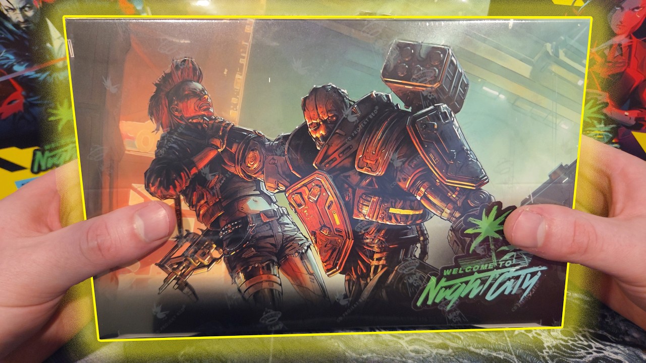 ОТКРЫТИЕ БУСТЕР-БОКСА CYBERPUNK TCG BETA