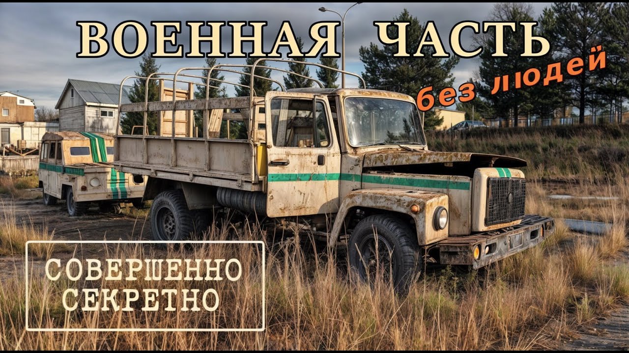 Заброшенная часть росгвардии.Они ушли на митинг и не вернулись.Часть 1