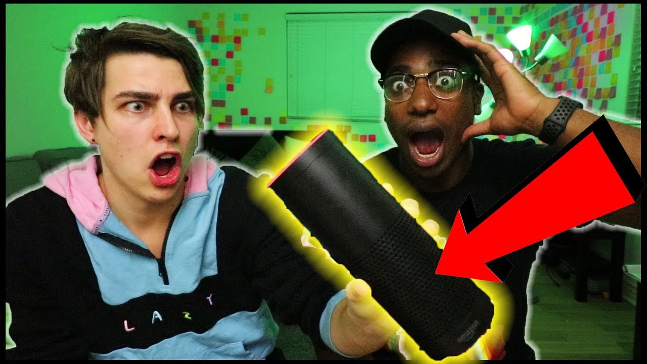 ALEXA VOICE PRANK ON ROOMMATES!! | Colby Brock