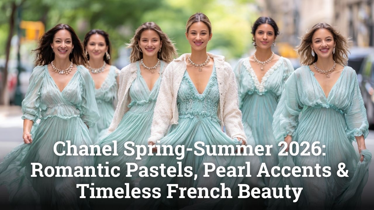 Chanel Spring-Summer 2026: Romantic Pastels, Pearl Accents & Timeless French Beauty