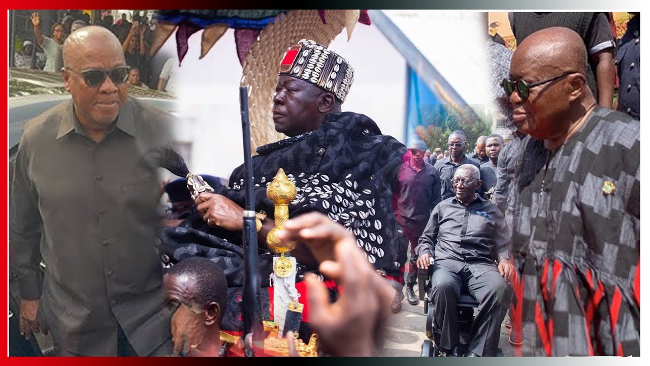 LIVE😭President Mahama,Nana Addo&Ex Prez Kuffour Join Asantehene@Mamponghene's Doteyie