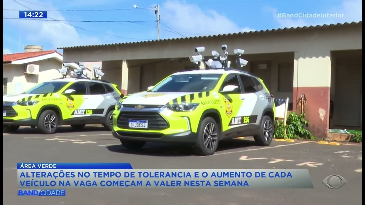 ÁREA VERDE: ALTERAÇÕES NO TEMPO DE TOLERÂNCIA E O AUMENTO DE CADA VEÍCULO NA VAGA