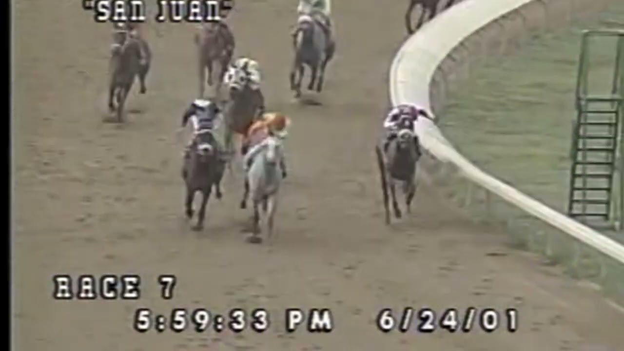 Javier Santiago único jinete puertorriqueño en ganar 2 triplecoronas corridas!! #hipódromocamarero 