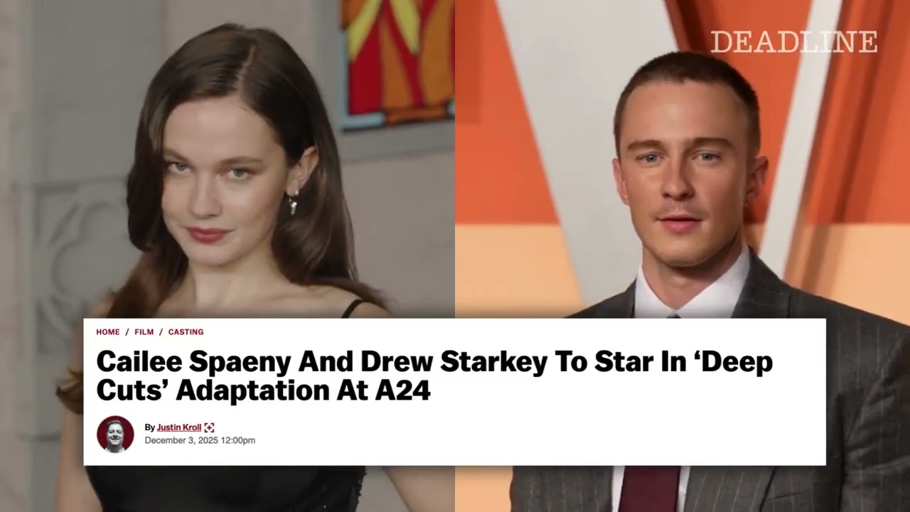 Drew Starkey And Cailee Spaeny To Star In 'Deep Cuts' Adaptation At A24