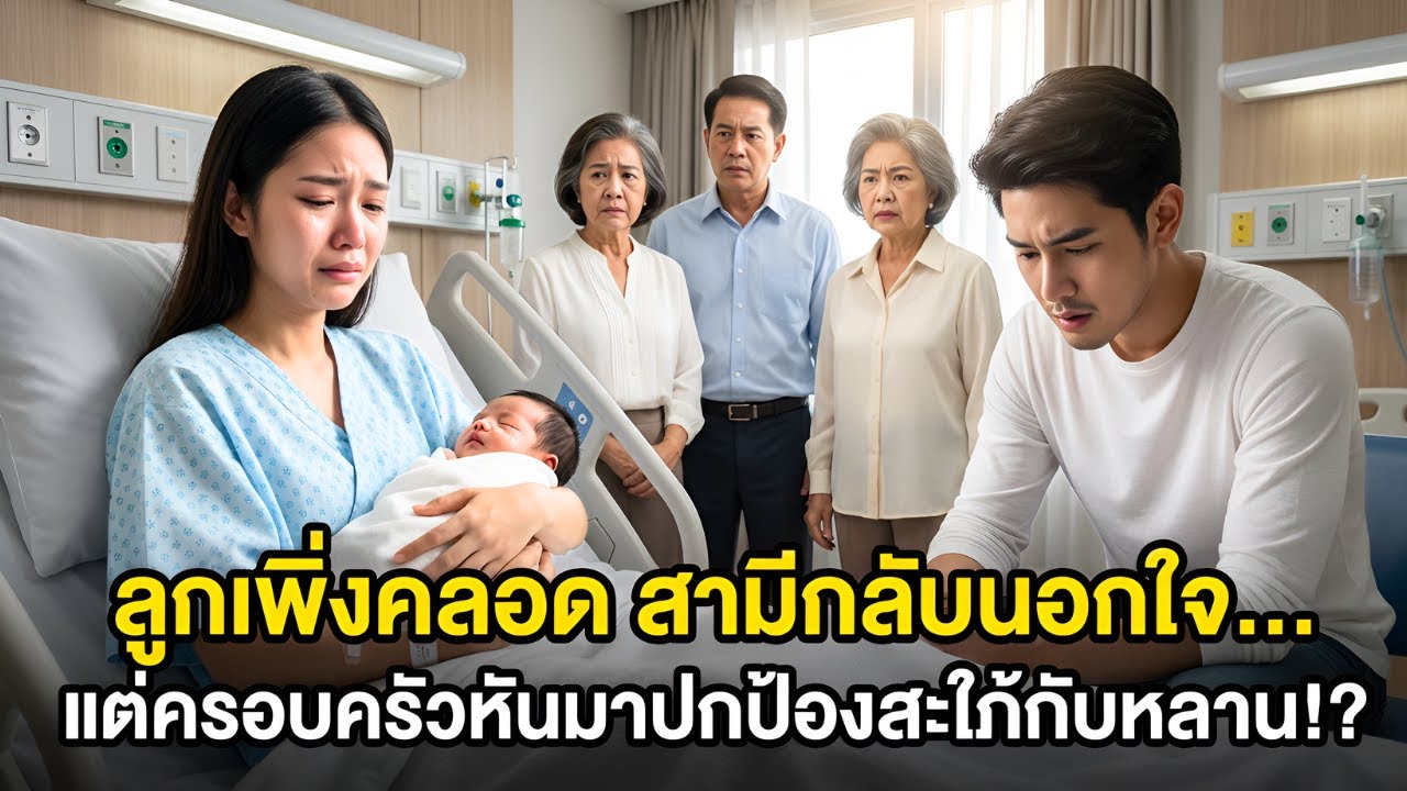 สามีนอกใจวันลูกเกิด ทิ้งเมียอยู่ไฟ—แต่ครอบครัวเลือกปกป้องสะใภ้กับหลาน! |การทรยศในครอบครัว