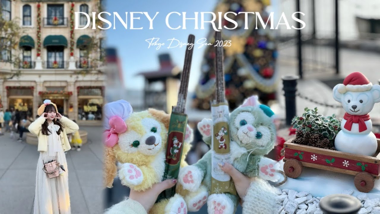 disney vlog┊バケパで2日間クリスマスのシーを満喫🎅🏻🎄姉妹ディズニー最高🤍✨