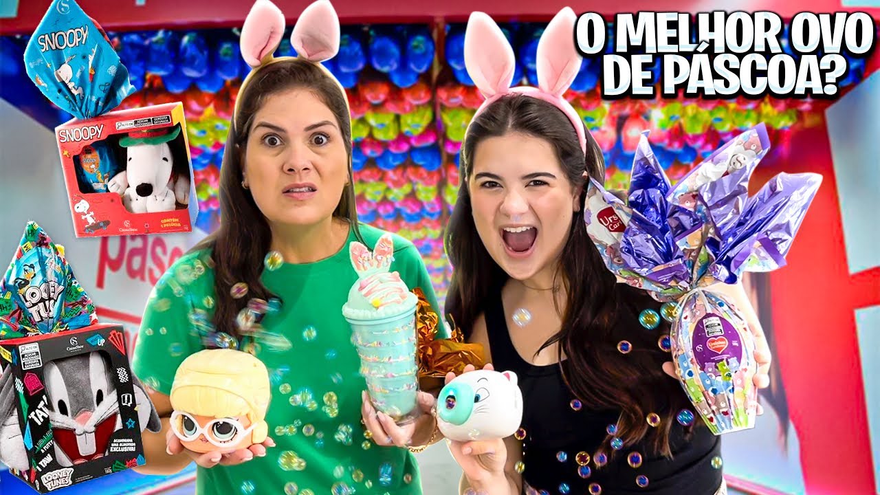 COMPRANDO OVOS DE PÁSCOA 2024!!