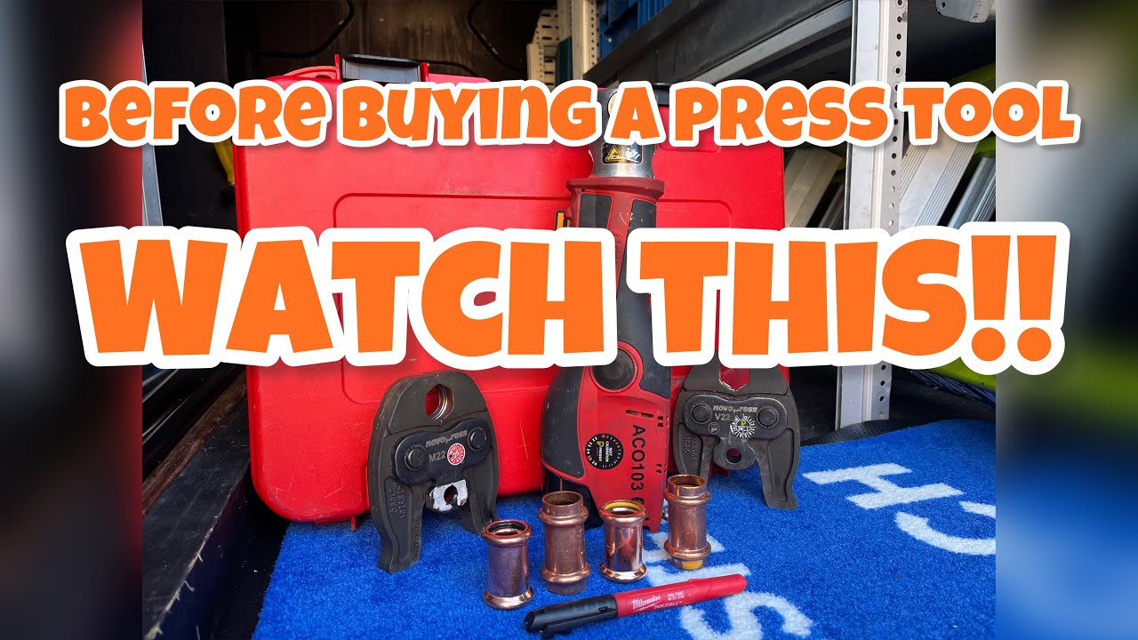 Before buying a press tool WATCH THIS! #plumber #tools