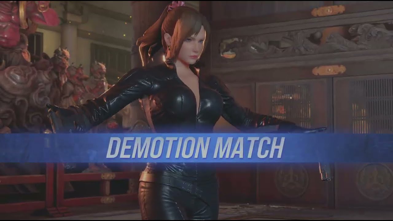 Tekken 8 Nina ranked matches - nearly demoted in mirror match