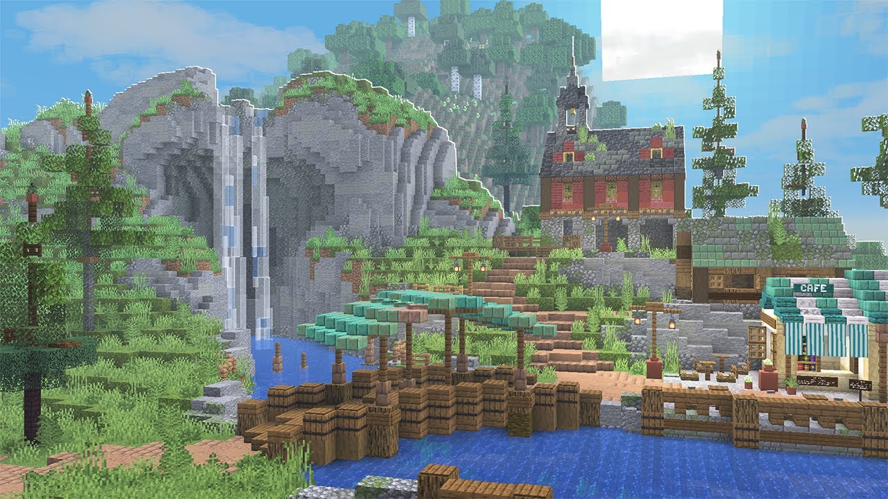 I built a Cliffside City