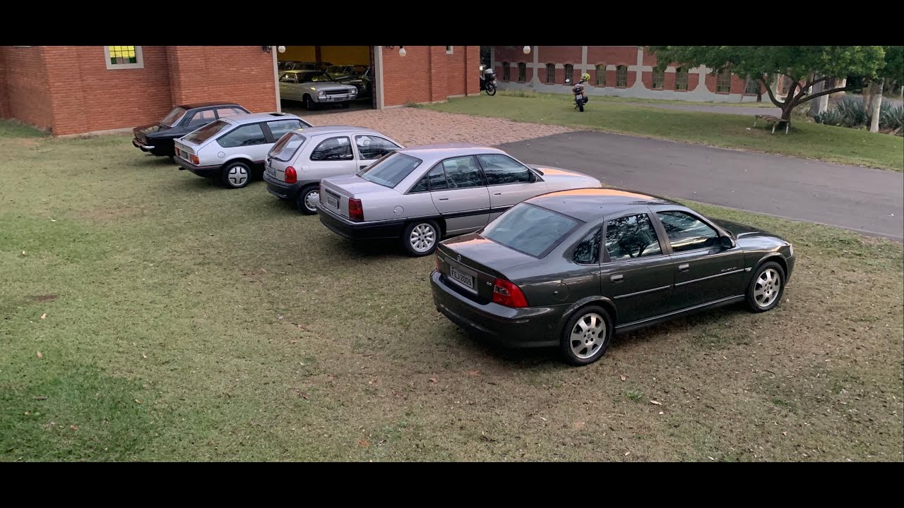 Meus GM que estavam no Museu da Ulbra - Corsa, Chevette, Omega, Vectra e Monza