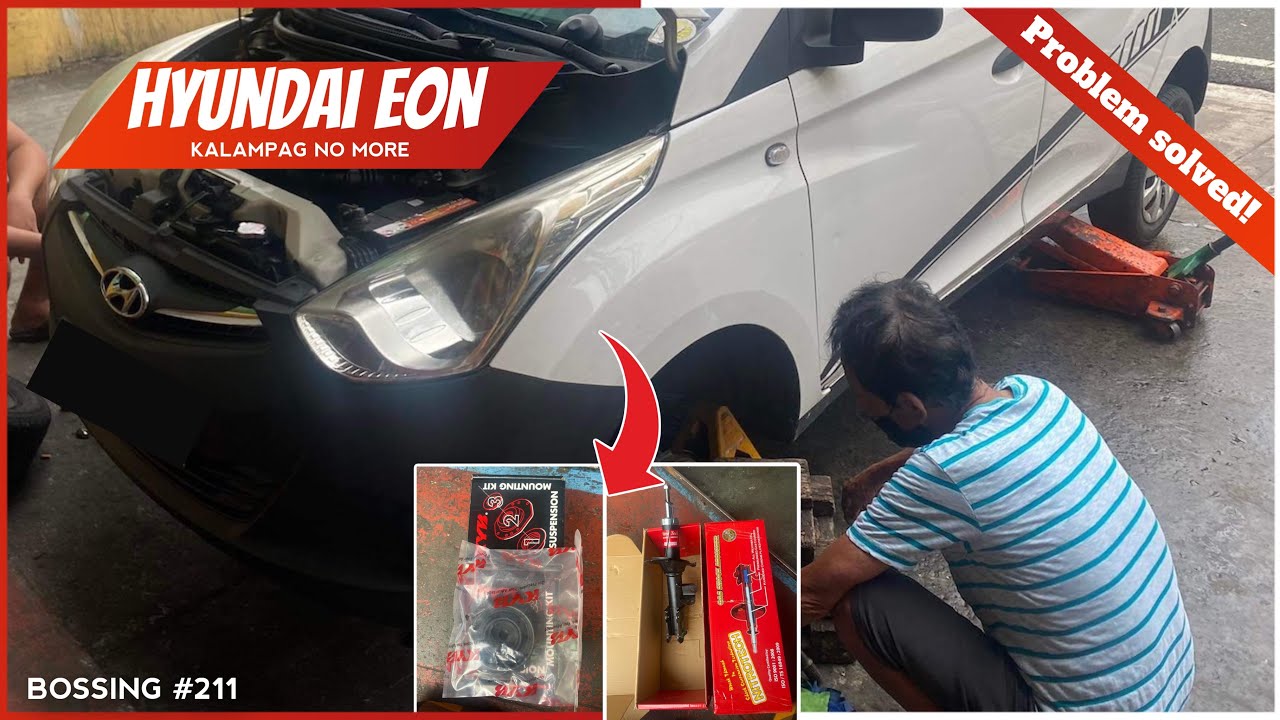 Hyundai Eon Kalampag Problem Solved | Replacement of Shock Absorber & Shock Mounting
