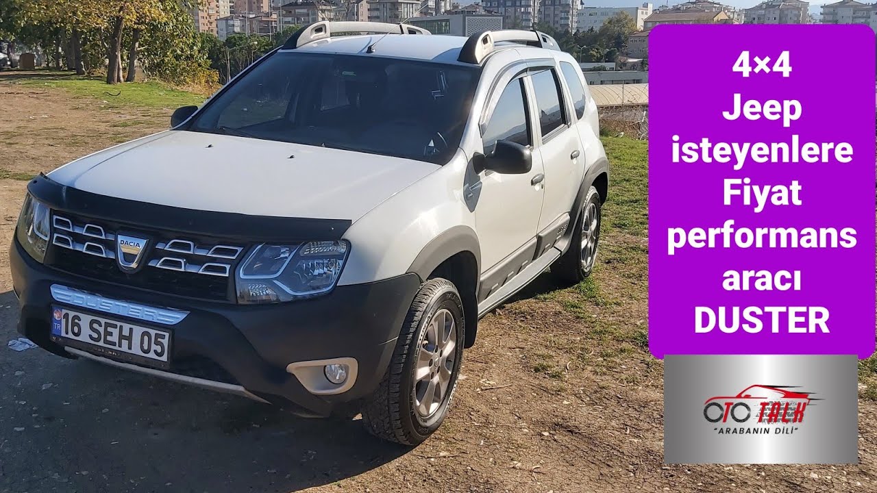 DACIA DUSTER 1.5 dci 4X4 Ambiance 110 hp | En ekonomik jeep hem fiyatı hem performansı bu videoda.