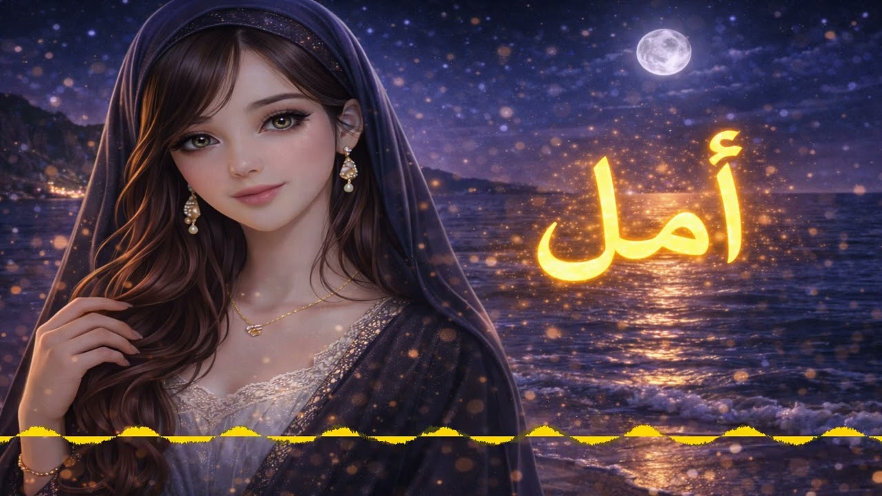 أمل 🌙 نور على شاطئ الليل | Amal Official Music Video 2026 ✨