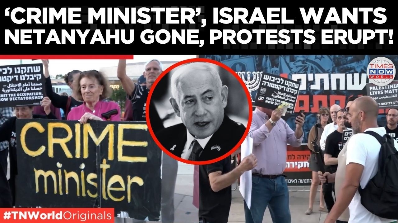 ISRAEL ERUPTS: Massive Anti-Netanyahu Protests Shake Tel Aviv
