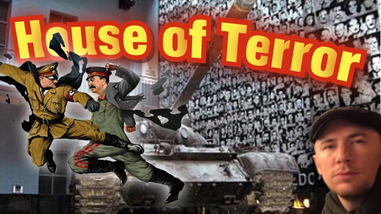 The House of Terror - Budapest Hungary 🇭🇺- Travel Vlog - Museum POV