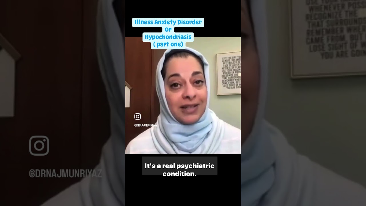 Illness Anxiety Disorder or Hypochondriasis #illnessanxietydisorder #mentalhealthawareness
