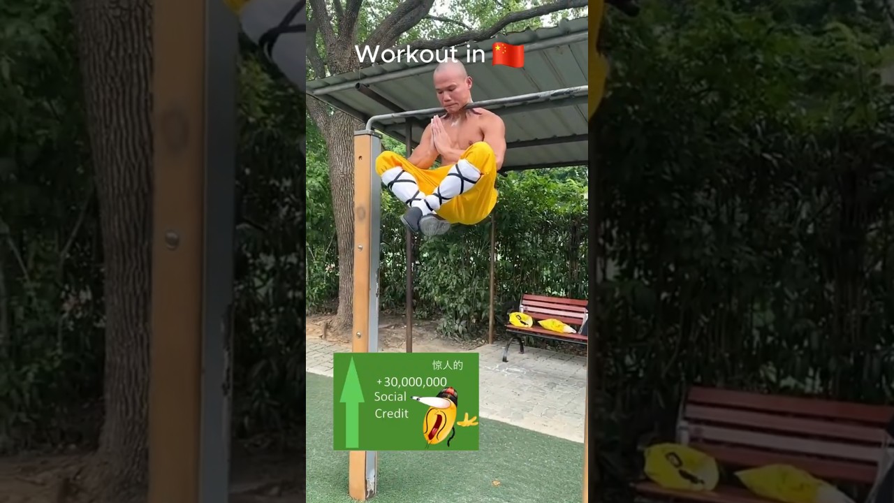Workout in America vs Workout in China #memes #funny #china #america #gym #workout #fyp #shorts