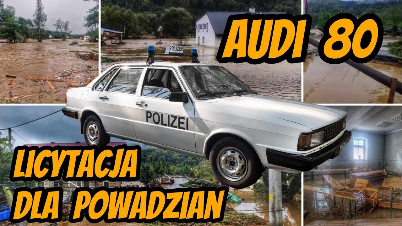 Audi 80 B2 - Licytacja dla Powodzian!