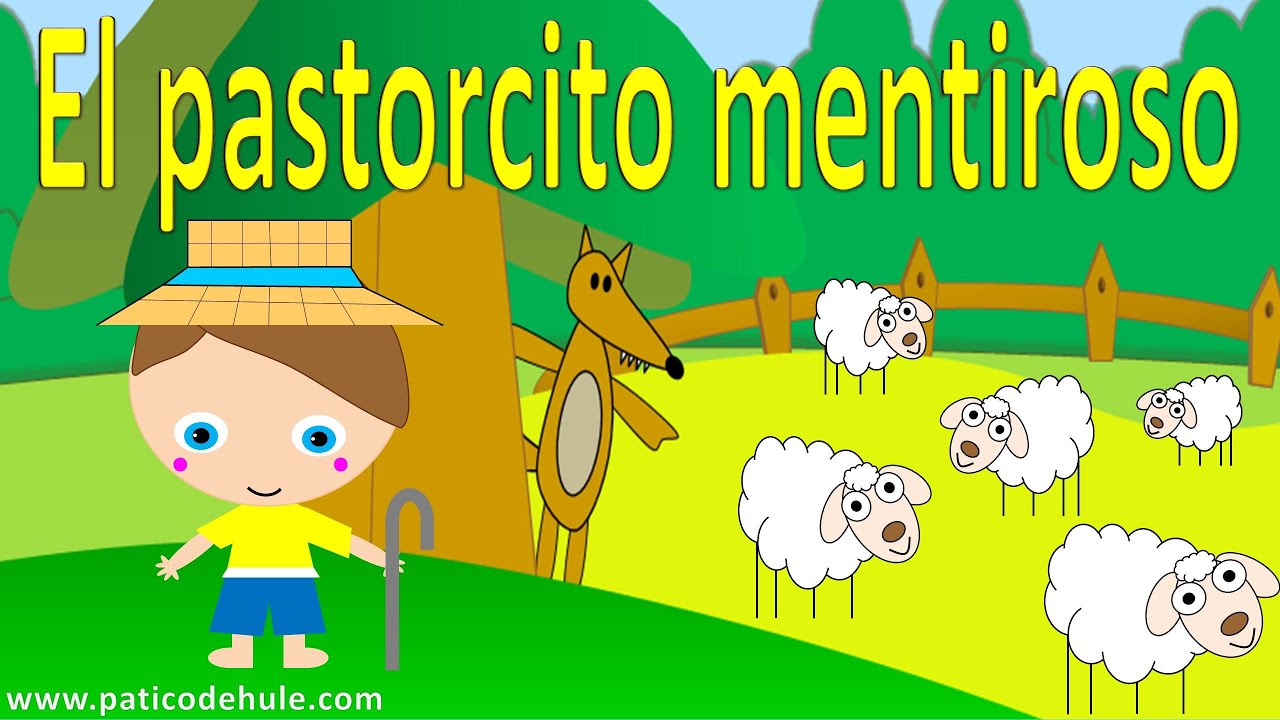 El pastorcito mentiroso - fabulas para niños - cuento infantil - Ahí viene el lobo
