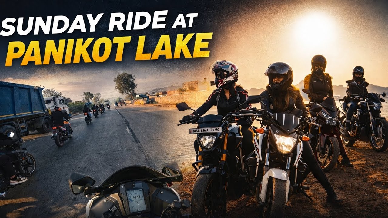 Sunday Ride At PaniKot Lake | Heavy Riders #bmw #panikotlake #faridabad #bmw310rr #heavyriders 