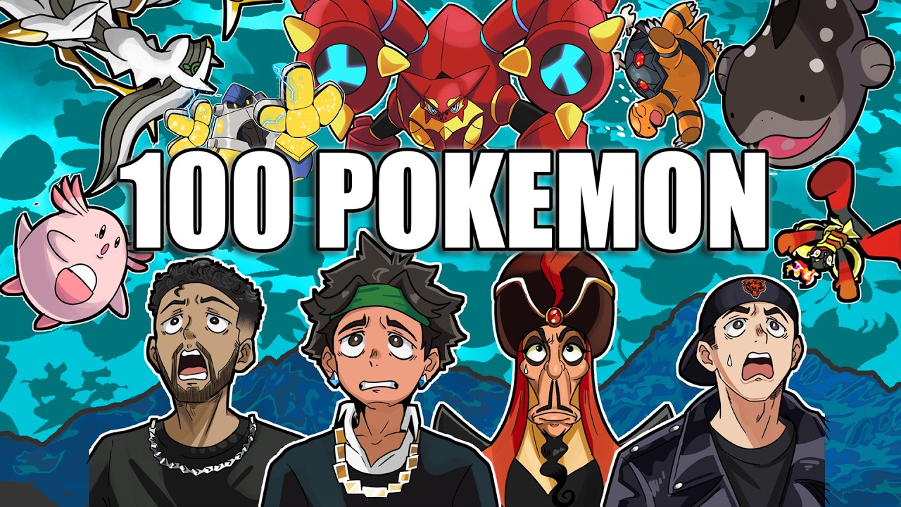 We BROKE Pokemon Showdown with this 100 POKEMON BATTLE...
