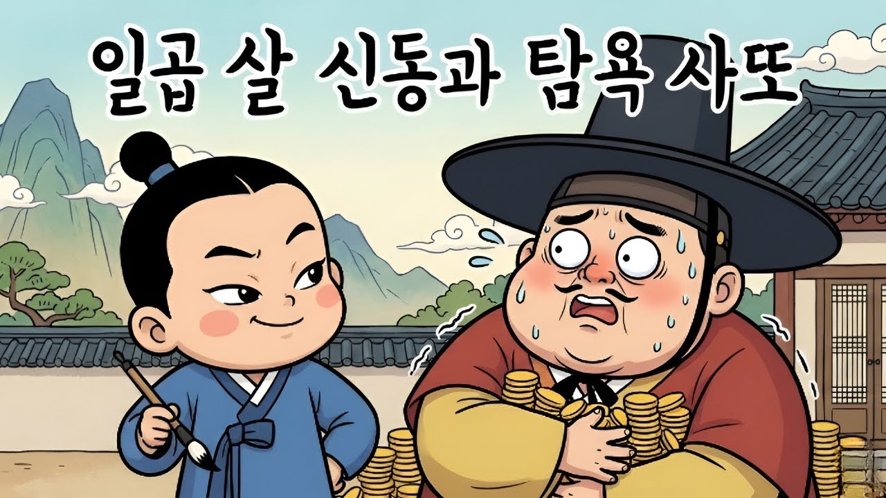 일곱 살 신동과 탐욕 사또 | 야담 | 옛날이야기 | 오디오북 |수면동화 |전설 민담 사연