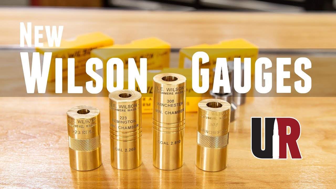 NEW Gauges from L.E. Wilson! Brass Gauges, Minimum Dimension Gauges