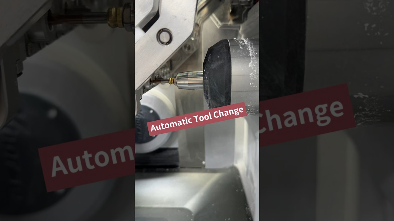 This Desktop 5-Axis CNC Has a Secret Tool Changer #cncmachine #xmachine