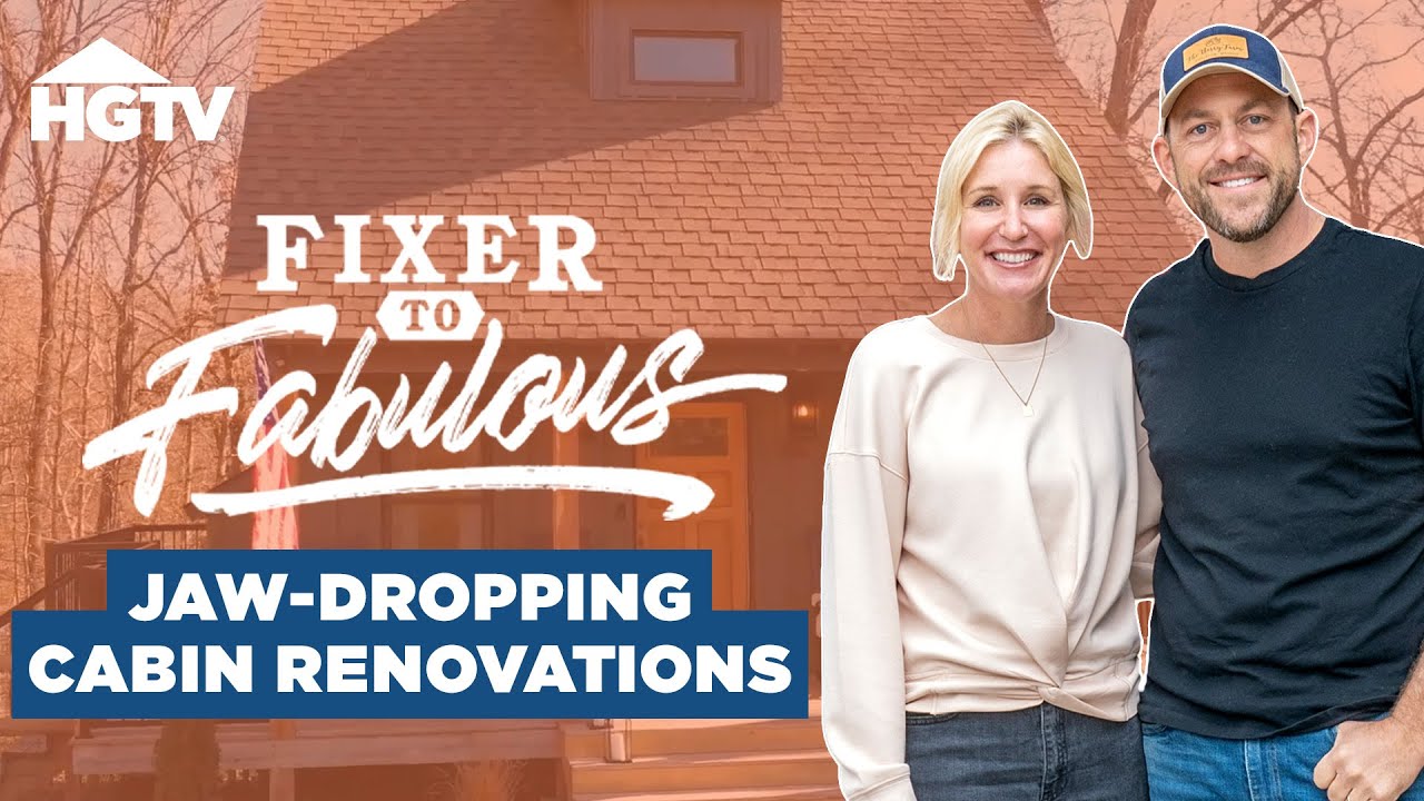 Cleaning up Old Cabins - From Rustic to Remarkable 🏚️🧹🏠 | Fixer to Fabulous | HGTV