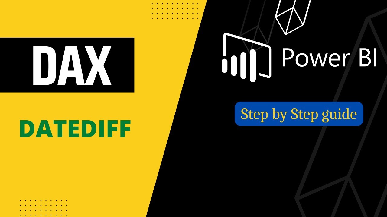 Using the DATEDIFF function in Power BI| What is DATEDIFF in Power BI| Power BI- DAX functions