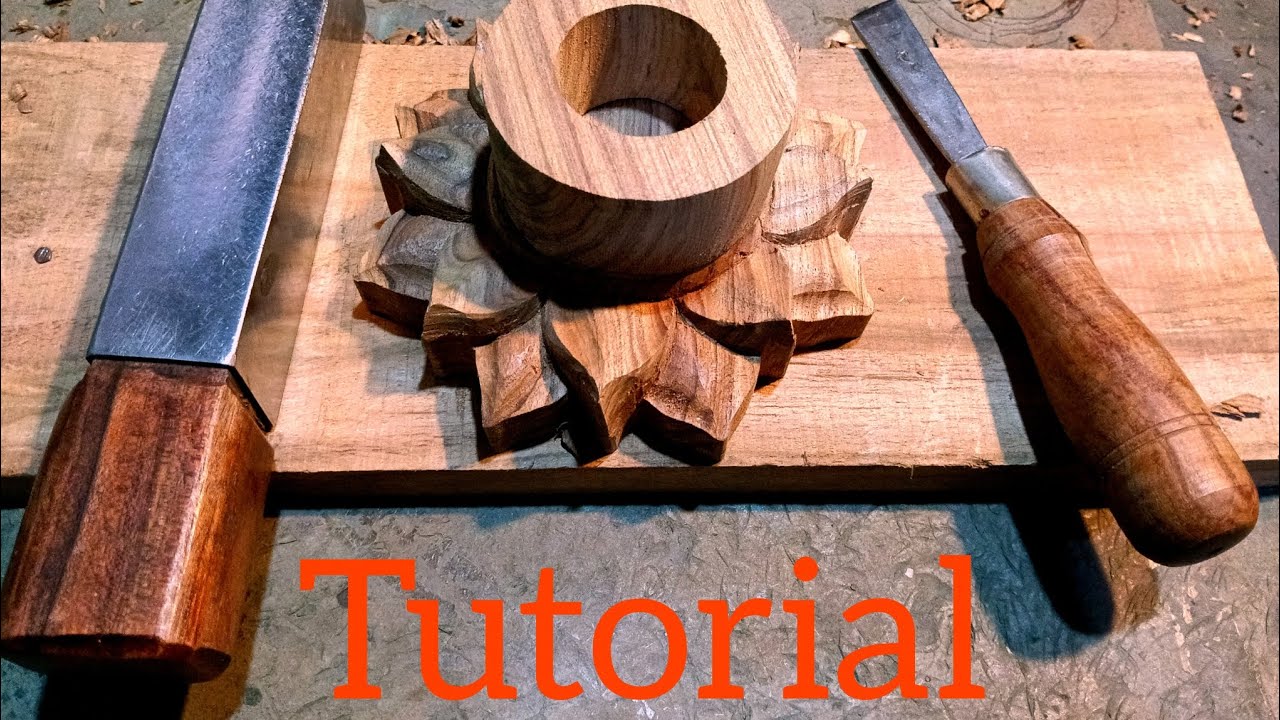 Beautiful flower making teak wood 🪵🪵🪵