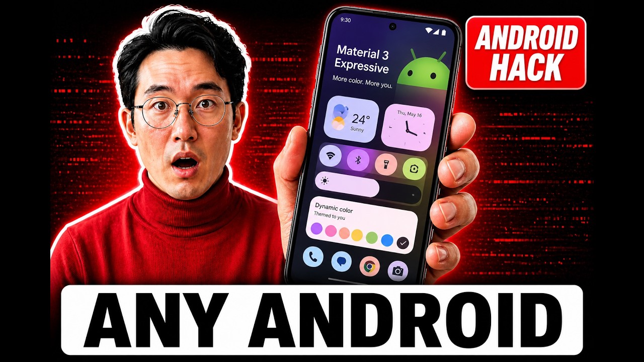 Как установить Material 3 Expressive на любой Android!